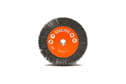 Щетка лепестковая абразивная ROXTOP (125х20 мм; Р80; M14) RoxelPro 138326