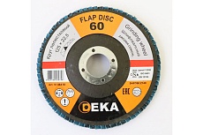 Круг лепестковый шлифовальный Inox 125 мм, P=60 EKA 51 464 60