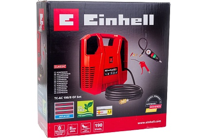 Компрессор Einhell TC-AC 190-8 Kit 4020536