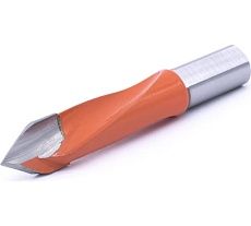 Сверло присадочное монолитное сквозное ZY-V110207L (12х70 мм; хв-к 10 мм; левое вращение) МНОГОФРЕЗ 6693