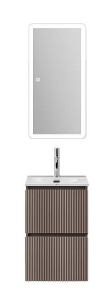 Мебель для ванной BelBagno Uno-Mini 40 см Бежевый матовый