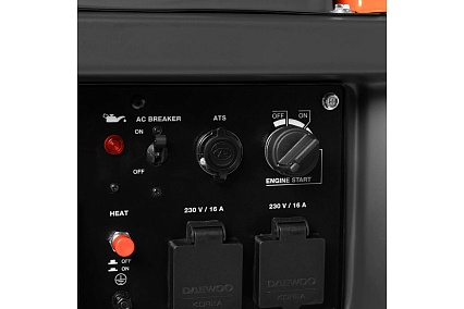 Дизельный генератор с возможностью подключения ATS Daewoo DDAE 9000XE (2024)