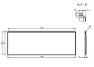 Фронтальная панель Am.Pm X-Joy W94A-165-070W-P 165 см