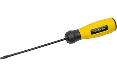 Шлицевая отвертка Hanskonner 3x100 алмазный наконечник, твердость 59 HRC, S2, HK1040-16-SL3-100