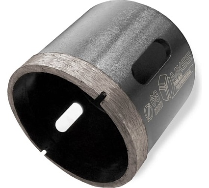 Коронка алмазная по керамограниту и нат. камням для УШМ MKSS Toolbox KS2802 68 мм, М14 KS28020068