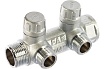 Запорный коллектор с 2 отводами FAR 3/4" 1/2" НР, плоск.присоед. FK 3860 3412TP
