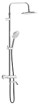 Душевая стойка Damixa Jupiter 977810000 c термостатом, хром