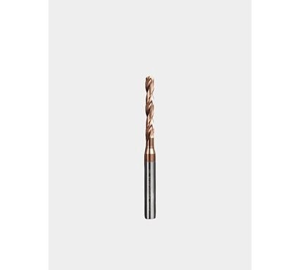 Сверло твердосплавное ц/х РОСИНСТРУМЕНТ 4.6x6х36x74 5D без подачи СОЖ TiSiN 546063674