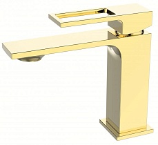 Смеситель для раковины BelBagno Luce LUC-LVM-ORO золото