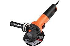 Углошлифовальная машина (УШМ) Patriot AG 115 тонкий корпус, пылезащищенная, диск 115 мм 110301115