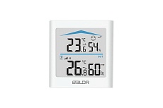 Цифровой термогигрометр с внешним датчиком BALDR B0135T2H2-WHITE