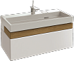 Мебель для ванной Jacob Delafon Terrace 80 см белый бриллиант