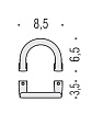 Крючок Colombo Lulu BLC47.HPS золото
