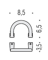 Крючок Colombo Lulu BLC47.HPS золото