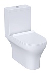 Унитаз-компакт RGW SW-04 безободковый, с микролифтом 67420104-01