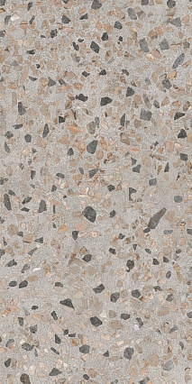 Керамогранит Vitra Terrazzo-X Темный 30х60 см, K949776LPR01VTE0