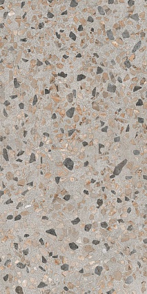 Керамогранит Vitra Terrazzo-X Темный 30х60 см, K949776LPR01VTE0