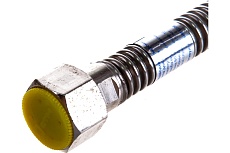 Подводка для газа СТМ ГАЗ сильфонная, 1/2&quot;, гайка-штуцер, 60 см CGHM1206