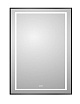 Зеркало BelBagno SPC-KRAFT-600-800-LED-TCH-WARM-NERO 60x80 см антипар, черный
