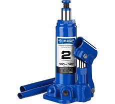 Гидравлический бутылочный домкрат 2т, 180-347мм, Зубр Профессионал T50 43060-2_z01