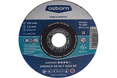 Диск отрезной по нержавейке Superior AS46T INOX (125x1.6x22.23 мм) DRONCO 1121250100