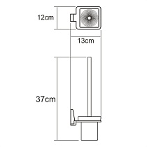 Ерш подвесной WasserKRAFT Lopau K-6027