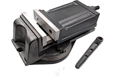 Станочные тиски TORNERI серия QH160 с закрытым винтом, поворотные, L губок 160 мм 045817