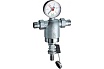 Фильтр FAR 1/2" НР-НР, с манометром, 100 мкм, Max: 95 C, 25 бар (+ EPDM прокладка FD 8722 12 — 2 шт.) FA 3944 1210087