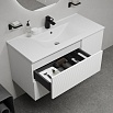 Тумба с раковиной Iddis Bild 100 см белый BIL10W0i95K