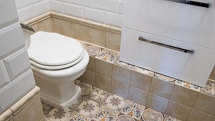 Дизайн-проект туалета "Османский минимализм"