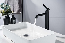 Смеситель для раковины Aquatek Классик AQ1504MB черный матовый