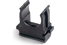 Крепёж-клипса для труб Строитель черная, д16, 10 шт. PR13.0450