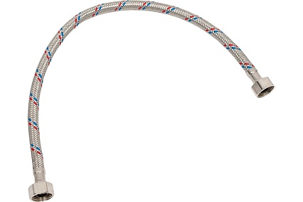 Подводка гибкая для воды FRESSO Г1/2"-Г1/2", 50 см 573-219