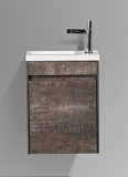 Тумба с раковиной BelBagno Pietra Mini 40 см, правосторонняя, Stone