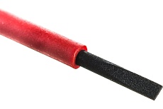 Шлицевая диэлектрическая отвертка Jonnesway SL, DV13S275 (D19S275), 2,4х75 мм
