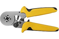 Пресс-клещи для обжима втулочных наконечников FIT 0,25-10 мм, прорезиненные ручки, 175 мм 60072