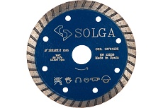 Диск алмазный PROFESSIONAL турбо по железобетону (125х22.2 мм) Solga Diamant 10704125