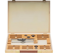 Набор метчиков и плашек Bucovice Tools UNF №5-№12 115CrV3 17пр 316000