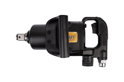 Пневматический грузовой гайковерт Kraft 1", 2600 н.м., с коротким валом KT 707012