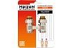 Н-образный клапан Heizen без байпаса, + adapter ek 3/4" x1/2", прямой, комплект 500845B