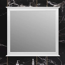 Зеркало Opadiris Кантара 105 см белый матовый, 00-00003714