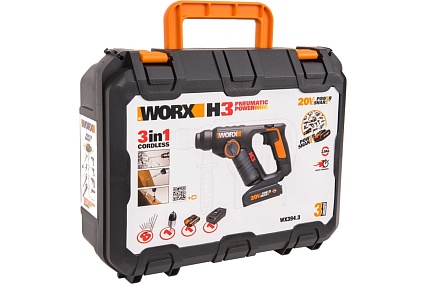 Аккумуляторный перфоратор Worx WX394.3