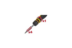 Отвертка с храповым механизмом Stanley FatMax Hi-Speed 0-69-236