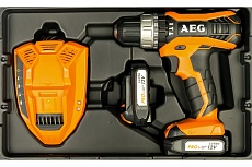 Аккумуляторная ударная дрель-шуруповерт AEG BSB 12G3 Li-202C 4935451531