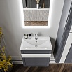 Мебель для ванной Бриклаер Берлин 60 см оникс серый