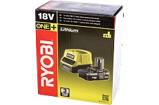 Набор Ryobi ONE+ RC18120-113 5133003354 аккумулятор (18 В; 1.3 А*ч; Li-Ion) и зарядное устройство RC18120
