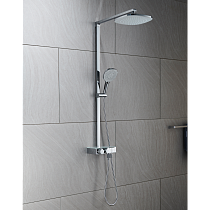 Душевая стойка Black&White Stellar Wind U7855 с термостатом, хром