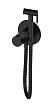 Смеситель Oliveeka Y-Line OL-829909-MB с гигиеническим душем, термостат, черный матовый
