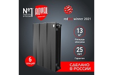 Радиатор Royal Thermo PianoForte 500 new/Noir Sable - 6 секц. НС-1176332