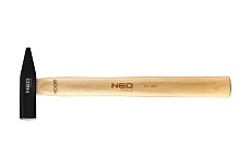 Столярный молоток Neo Tools 300 г, рукоятка из гикори 25-083